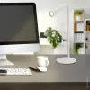 Multifunkciós LED asztali lámpa 3W – vezeték nélküli töltővel, USB kimenettel és érintésvezérléssel
