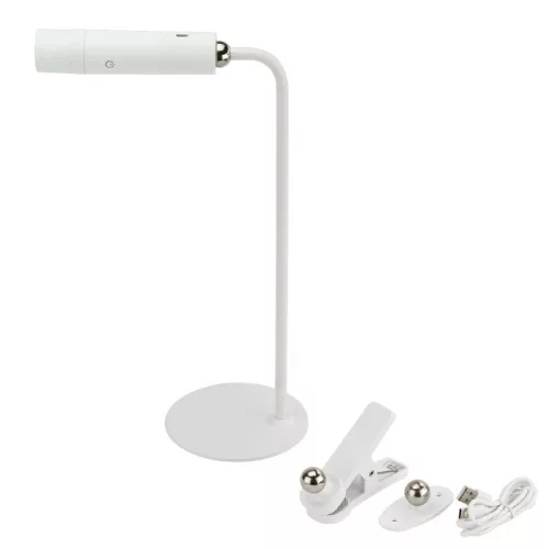Multifunkciós LED asztali lámpa 3W – vezeték nélküli töltővel, USB kimenettel és érintésvezérléssel