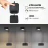 Vezeték nélküli Multifunkciós LED Asztali Lámpa, 3W, CCT, Fekete Fali/asztali lámpa