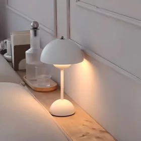   Mágneses Asztali Lámpa Akkumulátorral, 4W, Állítható színhőmérséklettel (CCT), Khaki