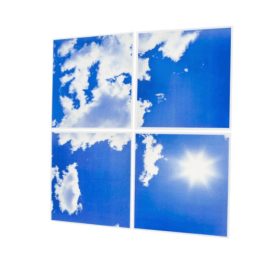   Sky LED panel 3D égbolt mintával 45W 60x60cm 4500lm 6000K 4db/doboz