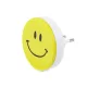 Optonica 279 konnektorba dugható 0.5W-os Smiley mintás kapcsolós LED éjszakai fény és irányfény