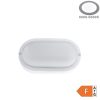 8W Hajólámpa LED Falon Kívüli Műanyag Hideg Fehér IP54 640lm