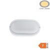 8W Hajólámpa LED Falon Kívüli Műanyag Meleg Fehér IP54 640lm