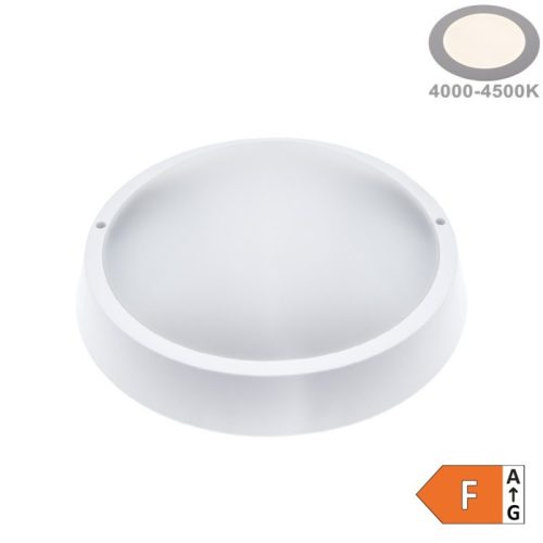 UFO Lámpa LED 8W Falon Kívüli Műanyag Természetes Fehér IP65 640lm