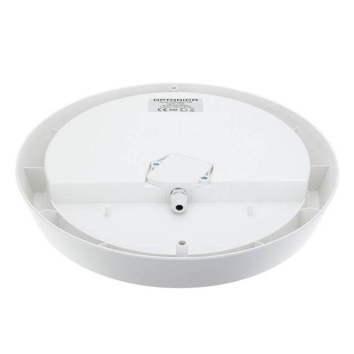 Mozgásérzékelős UFO Lámpa LED 13W Falon Kívüli Műanyag Meleg Fehér IP65 1050lm Ø32cm