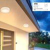 Kültéri IP védett LED mennyezeti lámpa 20W 1900lm CCT(állítható színhőmérséklet) IP65, Fehér