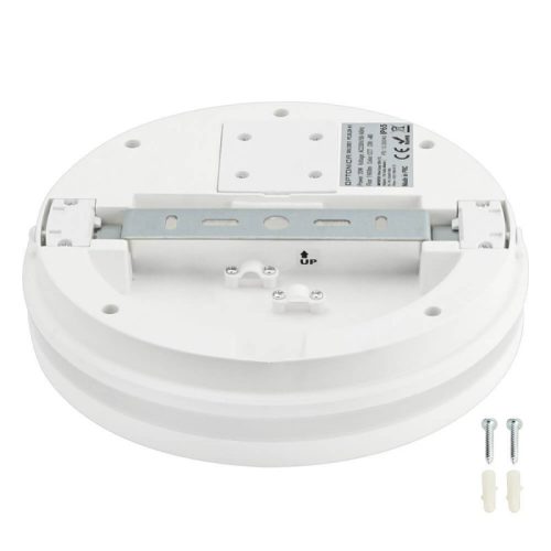 Kültéri IP védett LED mennyezeti lámpa mikrohullámú szenzorral, 20W 1900lm CCT(állítható színhőmérséklet) IP65, Fehér