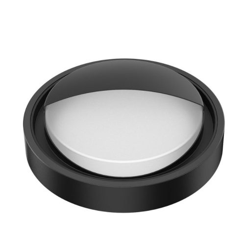 Masszív, 24W-os, fekete, IP65 vízálló kültéri LED fali lámpa