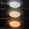 CCT LED Mennyezeti Lámpa 12W 880lm – Változtatható Színhőmérsékletű, Kerek, Matt Bura Ø26cm