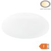 CCT LED Mennyezeti Lámpa 24W 1990lm – Változtatható Színhőmérsékletű, Kerek, Matt Bura Ø38,5cm