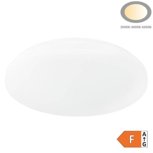 CCT LED Mennyezeti Lámpa 24W 1990lm – Változtatható Színhőmérsékletű, Kerek, Matt Bura Ø38,5cm