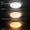 CCT LED Mennyezeti Lámpa 24W 1990lm – Változtatható Színhőmérsékletű, Kerek, Matt Bura Ø38,5cm