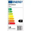 Állítható színhőmérsékletű mennyezeti lámpa RGB háttérfénnyel 18W 29cm 1440lm fekete
