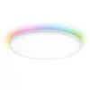 Állítható színhőmérsékletű mennyezeti lámpa RGB háttérfénnyel 18W 29cm 1440lm fehér