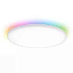   Állítható színhőmérsékletű mennyezeti lámpa RGB háttérfénnyel 24W 42cm 1920lm fehér