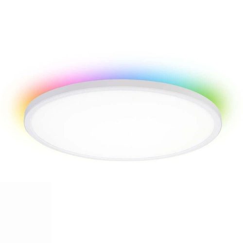 Állítható színhőmérsékletű mennyezeti lámpa RGB háttérfénnyel 24W 42cm 1920lm fehér