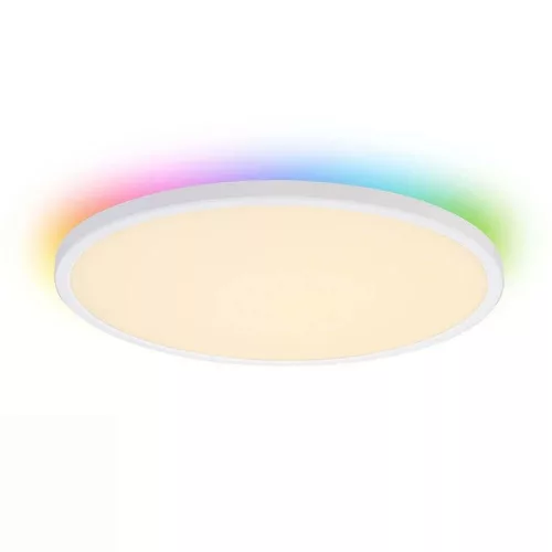 Állítható színhőmérsékletű mennyezeti lámpa RGB háttérfénnyel 24W 42cm 1920lm fehér