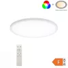 Állítható színhőmérsékletű mennyezeti lámpa RGB háttérfénnyel 24W 42cm 1920lm fehér