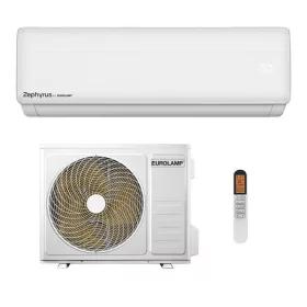 Eurolamp Zephyrus 18000 BTU/h (5.1 kW) inverteres klímaberendezés beépített WiFi funkcióval, 4in1 szűrővel, Golden Fins és 3D AIR technológiával
