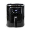 Eurolamp 5 literes fekete meleglevegős fritőz (Air Fryer) 1400W teljesítménnyel