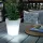 Napelemes Világító Virágcserép 19cm LED