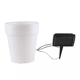 Napelemes Világító Virágcserép 19cm LED