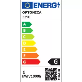   Süllyesztett bútor spotlámpa 1W 230V meleg fehér négyzet fekete