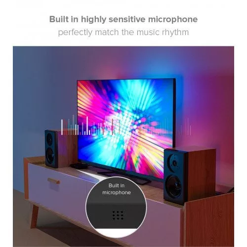 AMBIENT LIGHT TV képernyő követő funkcióval, HDMI BOX, 5.5m, WIFI/Bluetooth ,TUYA