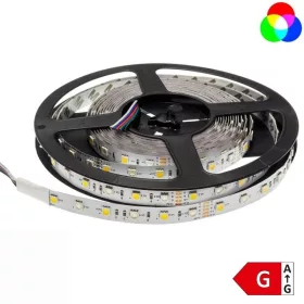   RGB+meleg fehér beltéri LED szalag 60 LED/m 14,4W/m 12V 5050