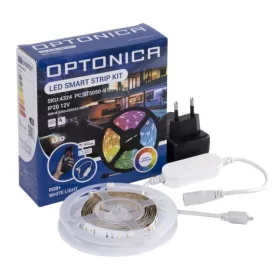   Optonica Wi-Fi RGB+meleg fehér LED szalag szett 2m 12V 60LED IP20