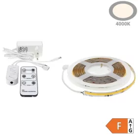   Digitális COB LED szalag futófény készlet 8W/m 24V természetes fény