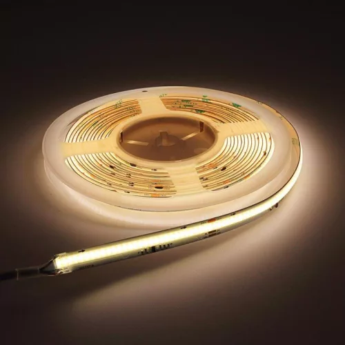 Digitális COB LED szalag futófény készlet 8W/m 24V természetes fény