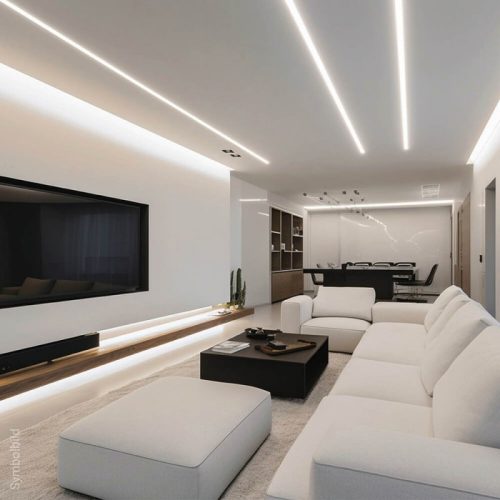 Prémium LED szalag 12V 196 LED/m 20W/m 6000K Hideg fehér