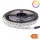 Prémium kültéri RGB+meleg fehér LED szalag 12V 60 LED/m 16W/m 3 év garancia