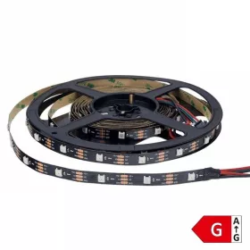   Digitális LED szalag 8W 5V 30LED/m 30 pixel DRGB (színes futófény)