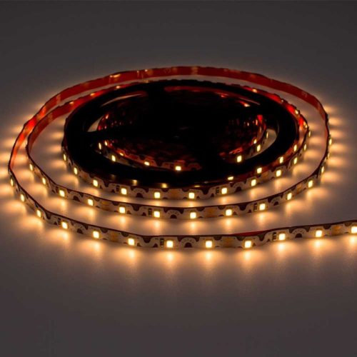 Hajlítható Zig-Zag LED szalag, 12V, 7,2W/m, 60 LED/m, 3000K, IP20