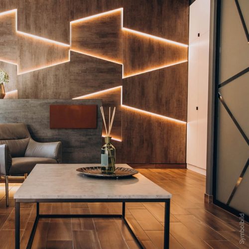 Hajlítható Zig-Zag LED szalag, 12V, 7,2W/m, 60 LED/m, 3000K, IP20