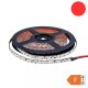 Hajlítható Zig-Zag LED szalag, 12V, 7,2W/m, 60 LED/m,Piros, IP20