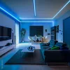 Hajlítható Zig-Zag LED szalag, 12V, 7,2W/m, 60 LED/m,Kék, IP20
