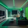 Hajlítható Zig-Zag LED szalag, 12V, 7,2W/m, 60 LED/m, Zöld, IP20