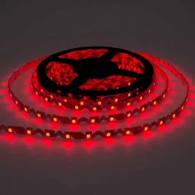   Kültéri Hajlítható Zig-Zag LED szalag, 12V, 7,2W/m, 60 LED/m, Piros, IP65