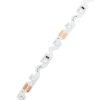 Kültéri Hajlítható Zig-Zag LED szalag, 12V, 7,2W/m, 60 LED/m, Piros, IP65