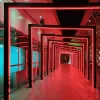 Kültéri Hajlítható Zig-Zag LED szalag, 12V, 7,2W/m, 60 LED/m, Piros, IP65