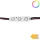 Vízálló 12V-os Optonica RGB LED modul 3 darab SMD 5050 színváltós LED chippel