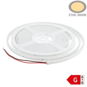 Optonica LED Neon Flex Slim szalag, 5 méteres, meleg fehér színű, rugalmas, IP20 védettséggel