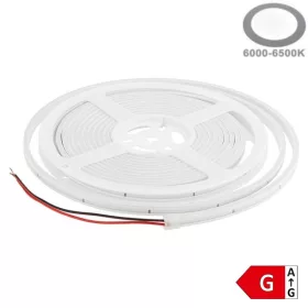 Optonica LED Neon Flex Slim szalag, 5 méteres, hideg fehér színű, rugalmas, IP20 védettséggel
