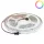 Optonica COB Magic RGB LED szalag, 5 méteres, 16W/m teljesítménnyel, címezhető (Magic) effektekkel és homogén fénnyel.