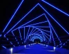 Kék Neon Flex LED szalag 230V 8,5W/m