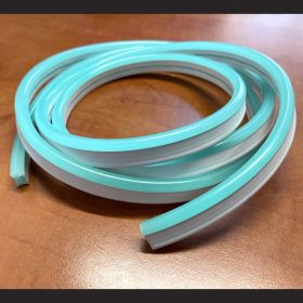 Neon Flex LED szalag 12V 6W/m Jég kék